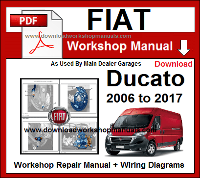 Fiat Ducato Service Repair Workshop Manuals Download